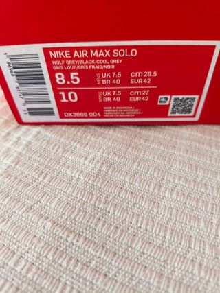 Zapatillas Nike Air Max Grises