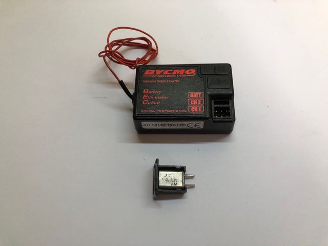 Receptor RC 40Mhz BYCMO + Cristales