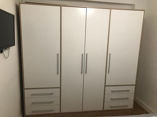 Armario blanco 2 puertas