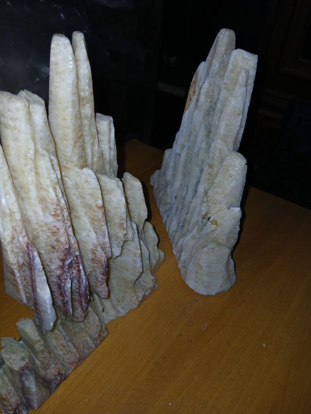 Decoro acquario in onice