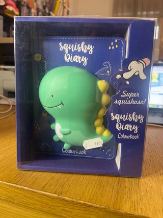 Diario Squishy Dinosauro - Colorbook