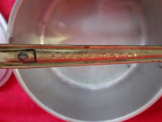 Antica pentola gavetta schiscetta puro alluminio