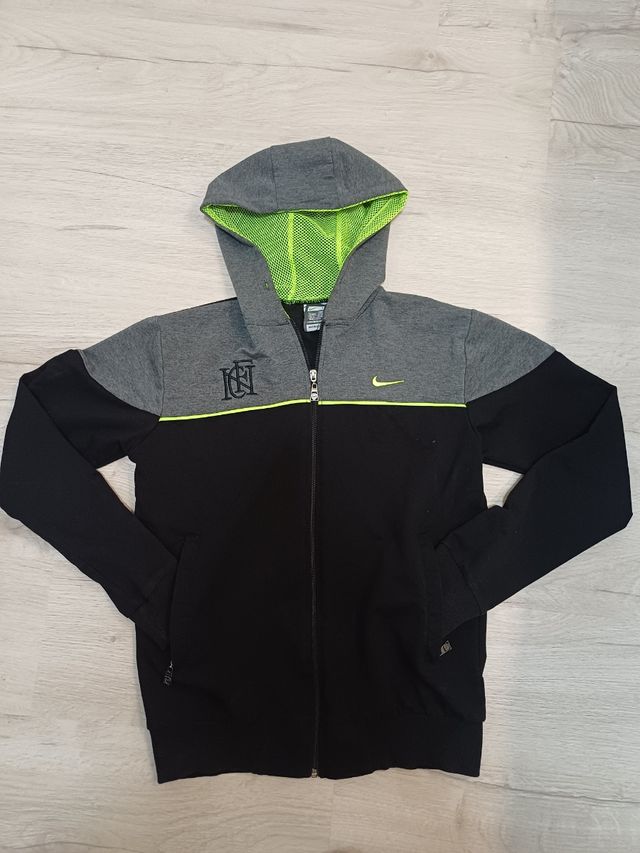 Vintage 2000's NFc Green, Black & Grey Nike Jacket