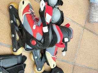 Patines Decathlon + Protecciones