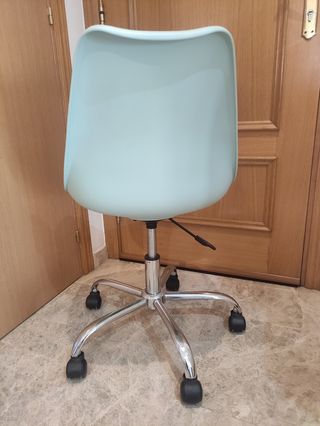 Silla escritorio giratoria azul