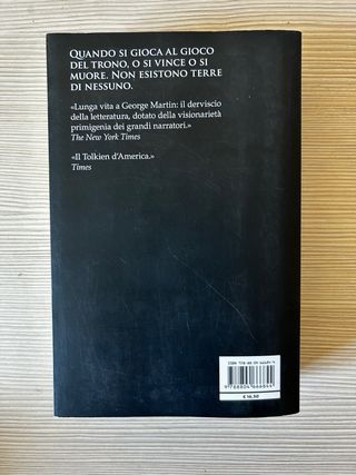 Libro - Il trono di spade e il grande inverno 