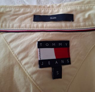 Camisa Tommy Hilfiger amarilla