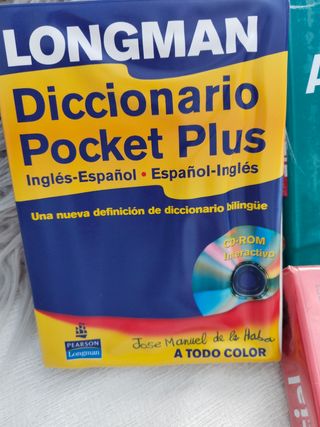 Diccionarios ingles, francés y español 