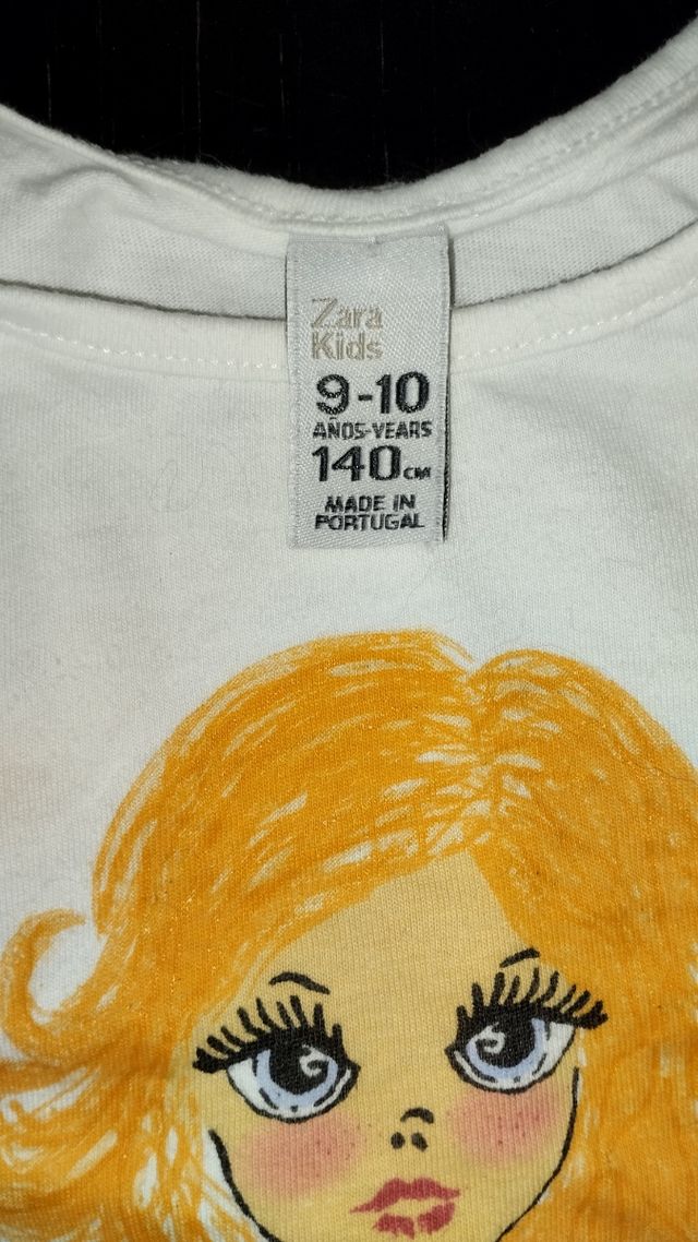 Camiseta Infantil - Tamanho 9-10