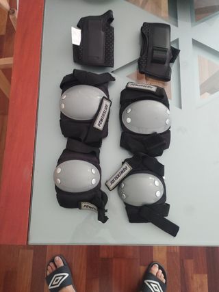 Protecciones Powerslide - Rodilleras y coderas