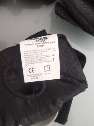 Protecciones Powerslide - Rodilleras y coderas
