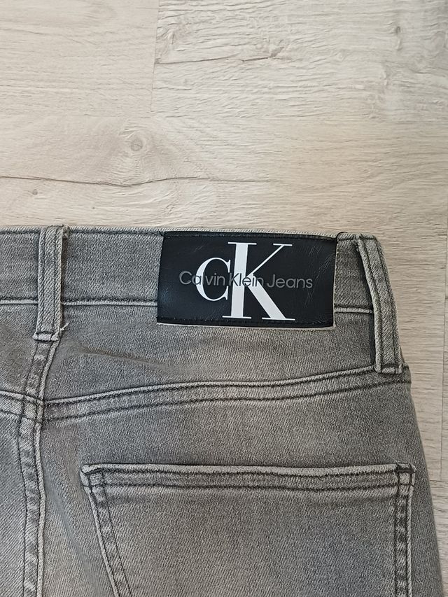 Jeans Calvin Klein Grey Rotos