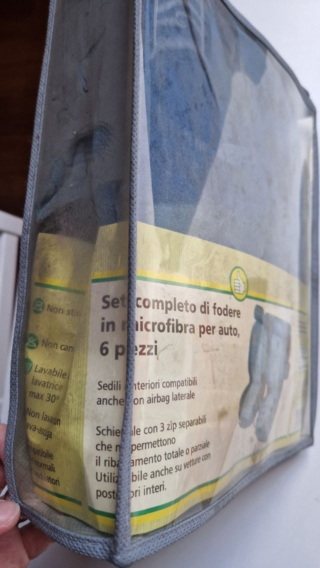 Set completo fodere in microfibra