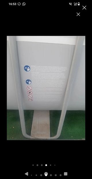 Piscina desmontable 6x3x1.2m