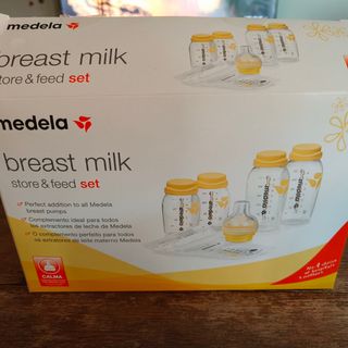 Set Medela: biberones & bolsas leche materna