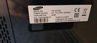 Barra sonido Samsung - Subwoofer