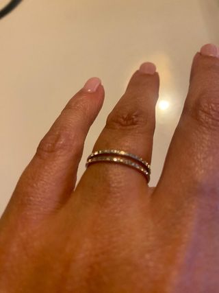 Anillo TOUS Plata Brillantes