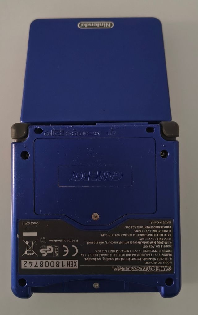Game Boy Advance SP - Blu