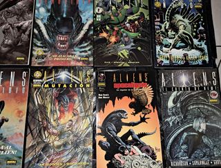 LOTE COMICS TEMÁTICA ALIEN

