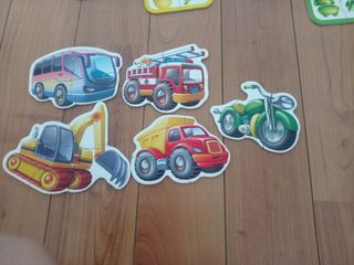 Puzzle Vehículos Infantiles