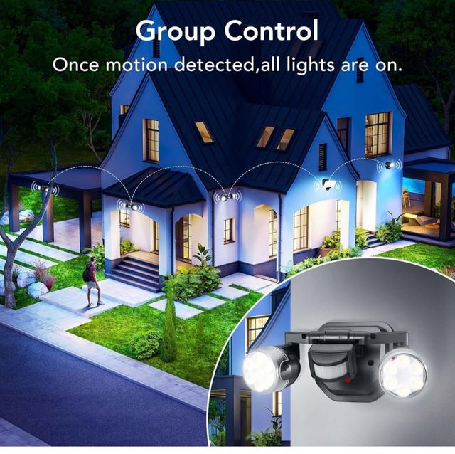 Faretto LED esterno con sensore - Smart