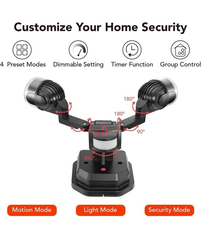 Faretto LED esterno con sensore - Smart