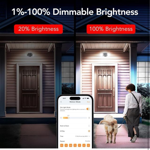 Faretto LED esterno con sensore - Smart