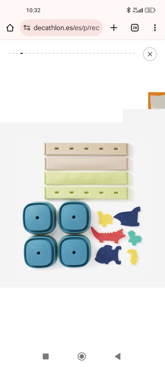 Circuito equilibrio infantil