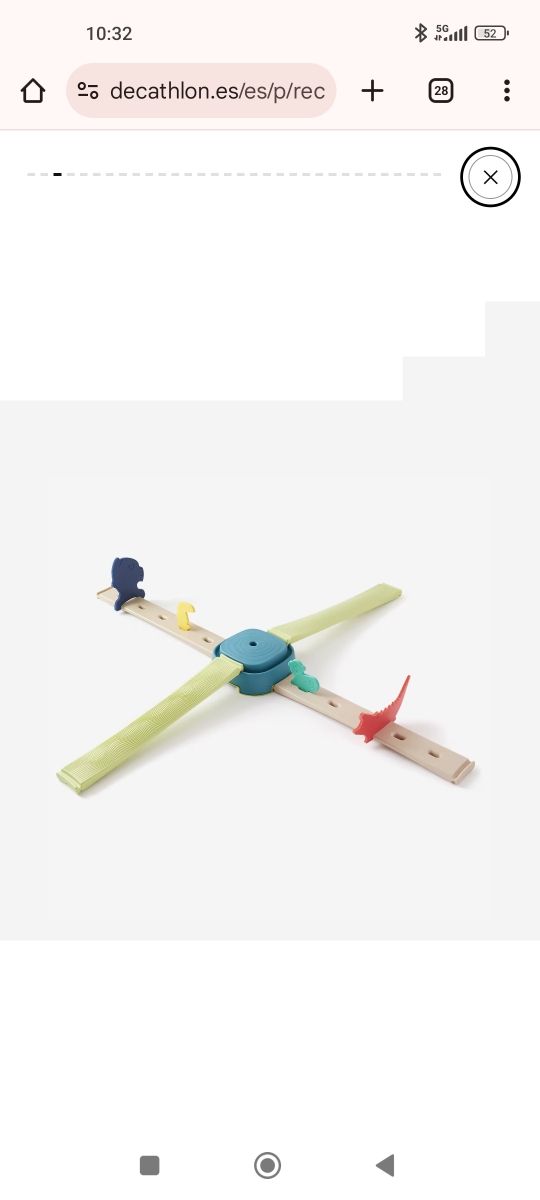 Circuito equilibrio infantil