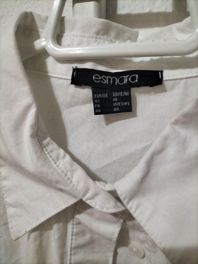 Camisa blanca esmara XXL - 44