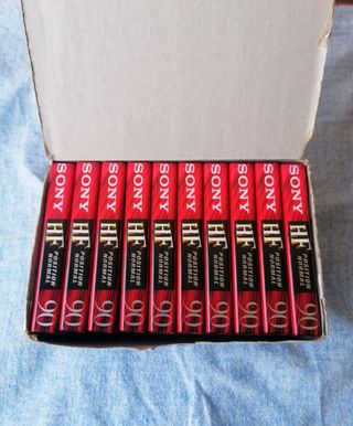 10 Cassette Audio SONY HF 90