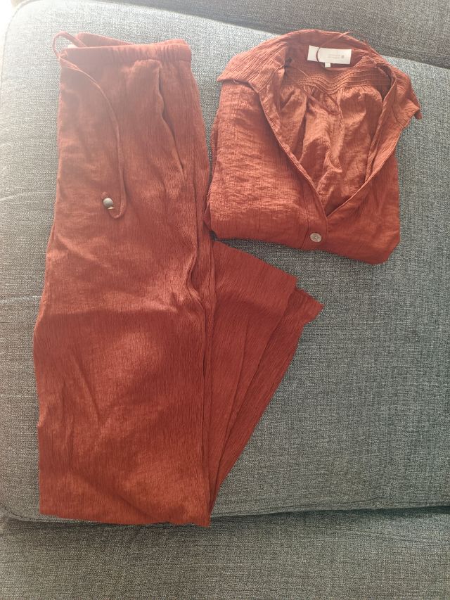 Conjunto Zara marrón - Talla S