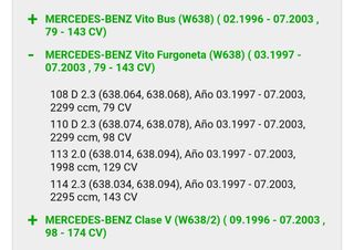 Bomba embrague FTE 6762 Mercedes vito