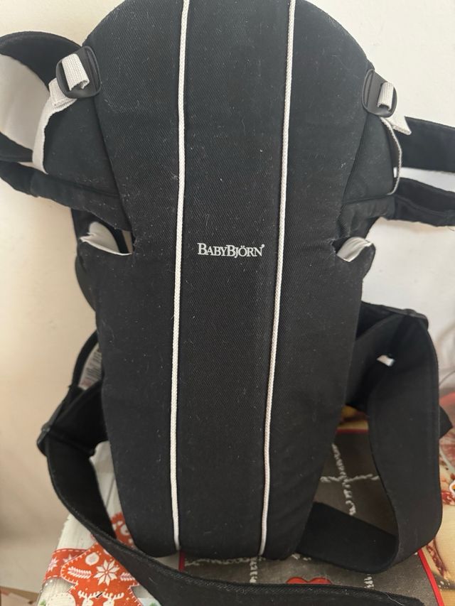 Portabebés BabyBjörn - Negro