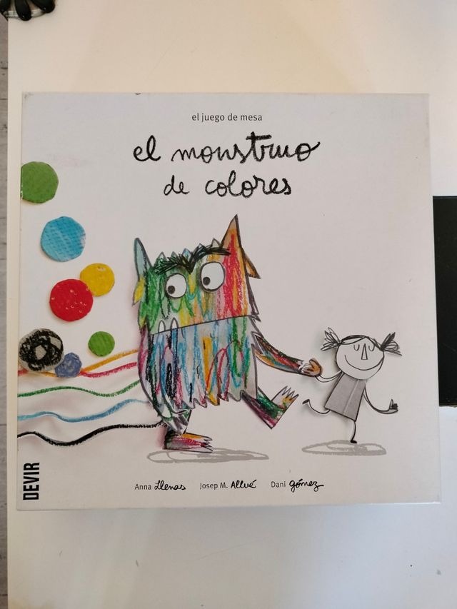 El monstruo de colores - Juego de mesa
