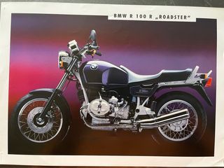 BMW R 100 R Roadster - Depliant anni '90