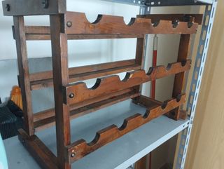 Portabottiglie legno 15 bottiglie