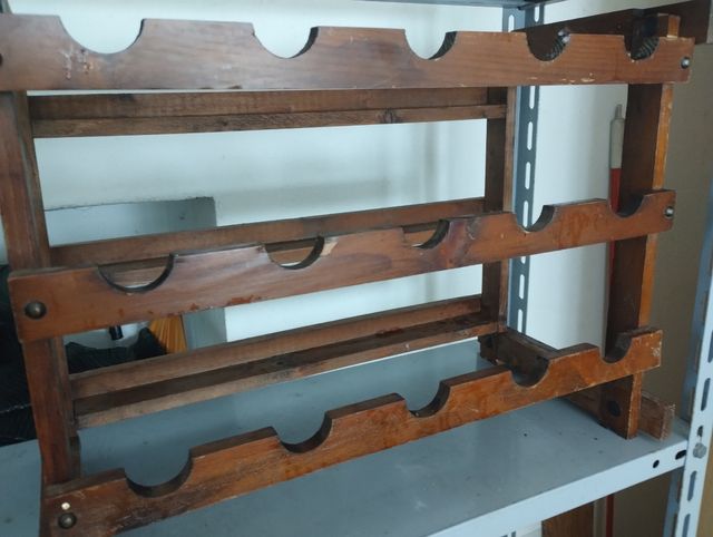 Portabottiglie legno 15 bottiglie