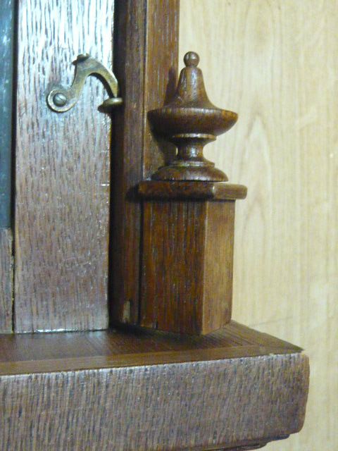 Urna de roble para pared