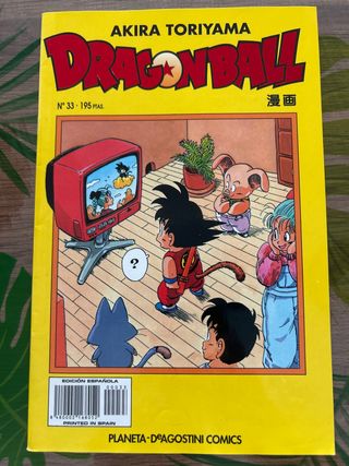 comic dragon ball nº33