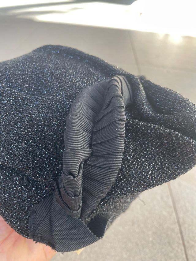 Sombrero vintage negro