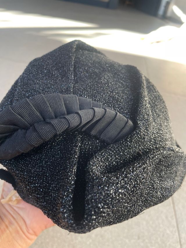 Sombrero vintage negro