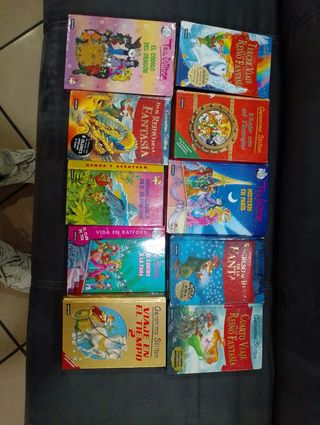 10 libros de Gerónimo Stilton y de Tea Stilton