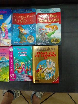 10 libros de Gerónimo Stilton y de Tea Stilton