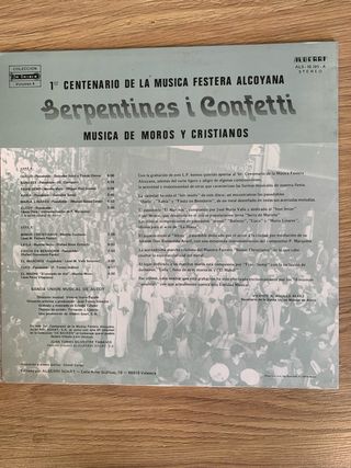 Vinilo Serpentes i Confetti - Moros y Cristianos