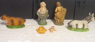 STATUINE PRESEPE CARTAPESTA 