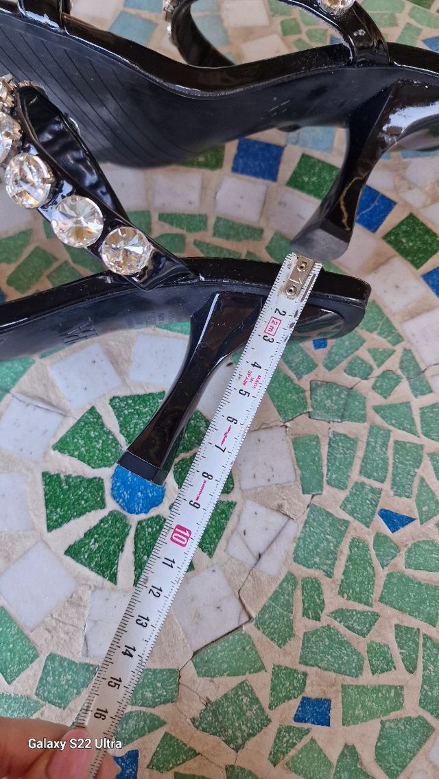 Sandalias Zara fiesta - Tacón 40