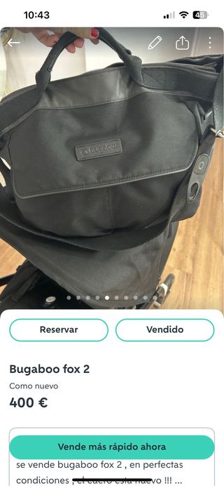 Bugaboo Fox 2 - Como nuevo