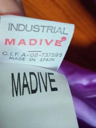Maillot ballet violeta Madive talla 3