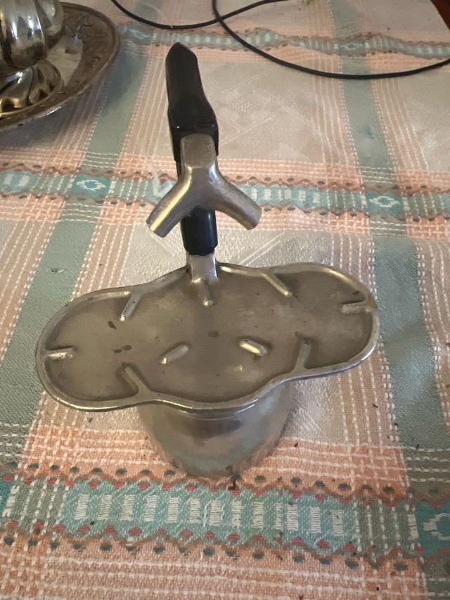 Moka vintage alluminio mai usata